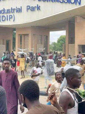 Kano Protest: 32 Suspects arressted by NSCDC for Looting.